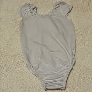Baileys blossom white leotard